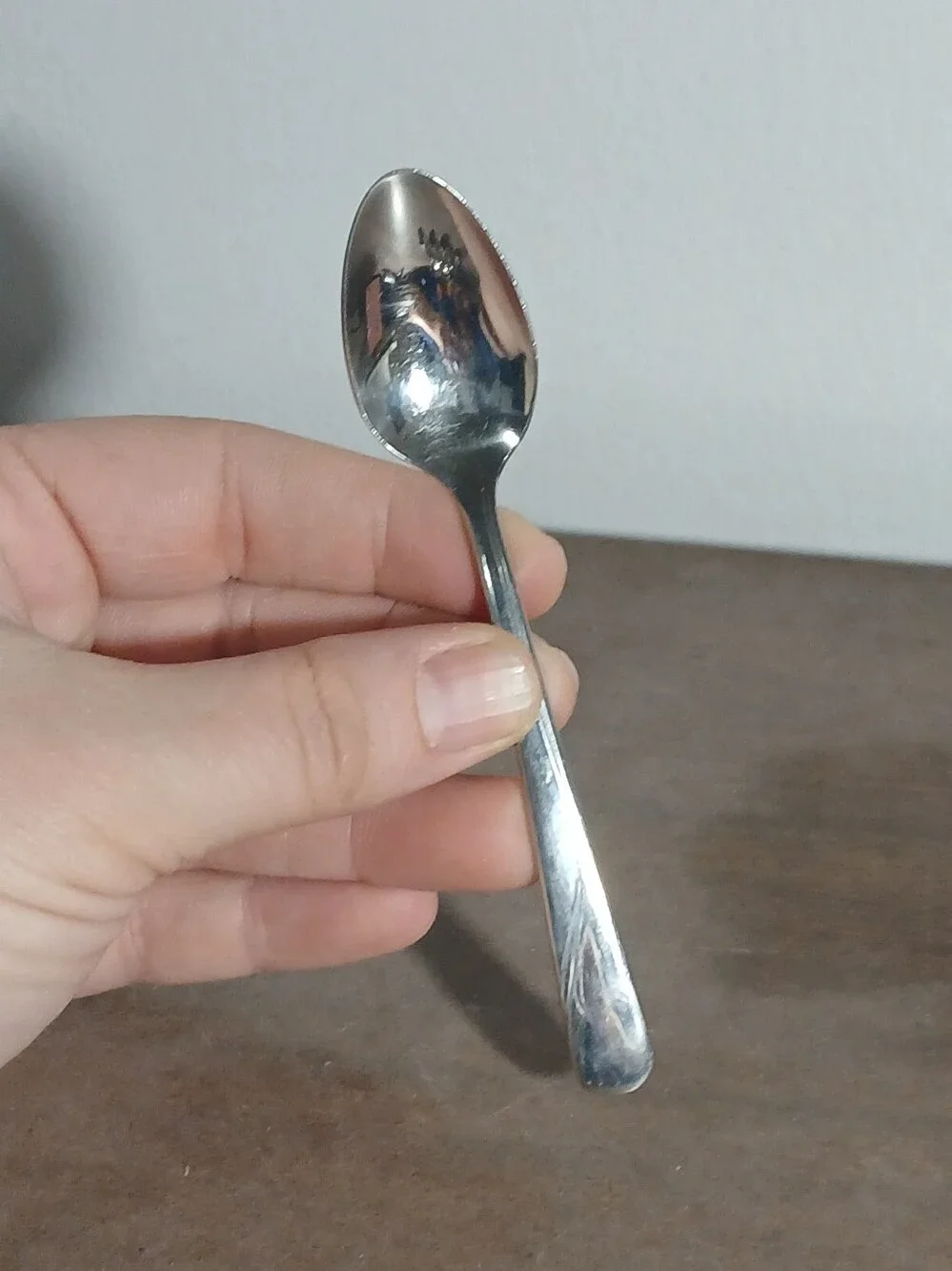 Set of 8 Oneida Oceanic Stainless Steel Teaspoons 4.5